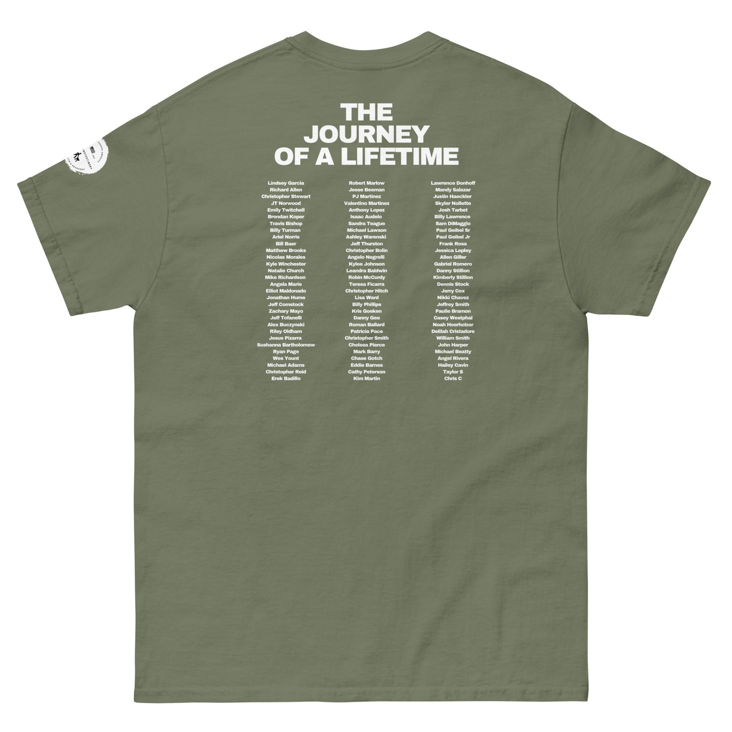 A Walking Testimony Remembrance Tee 12th Edition Dark Colors