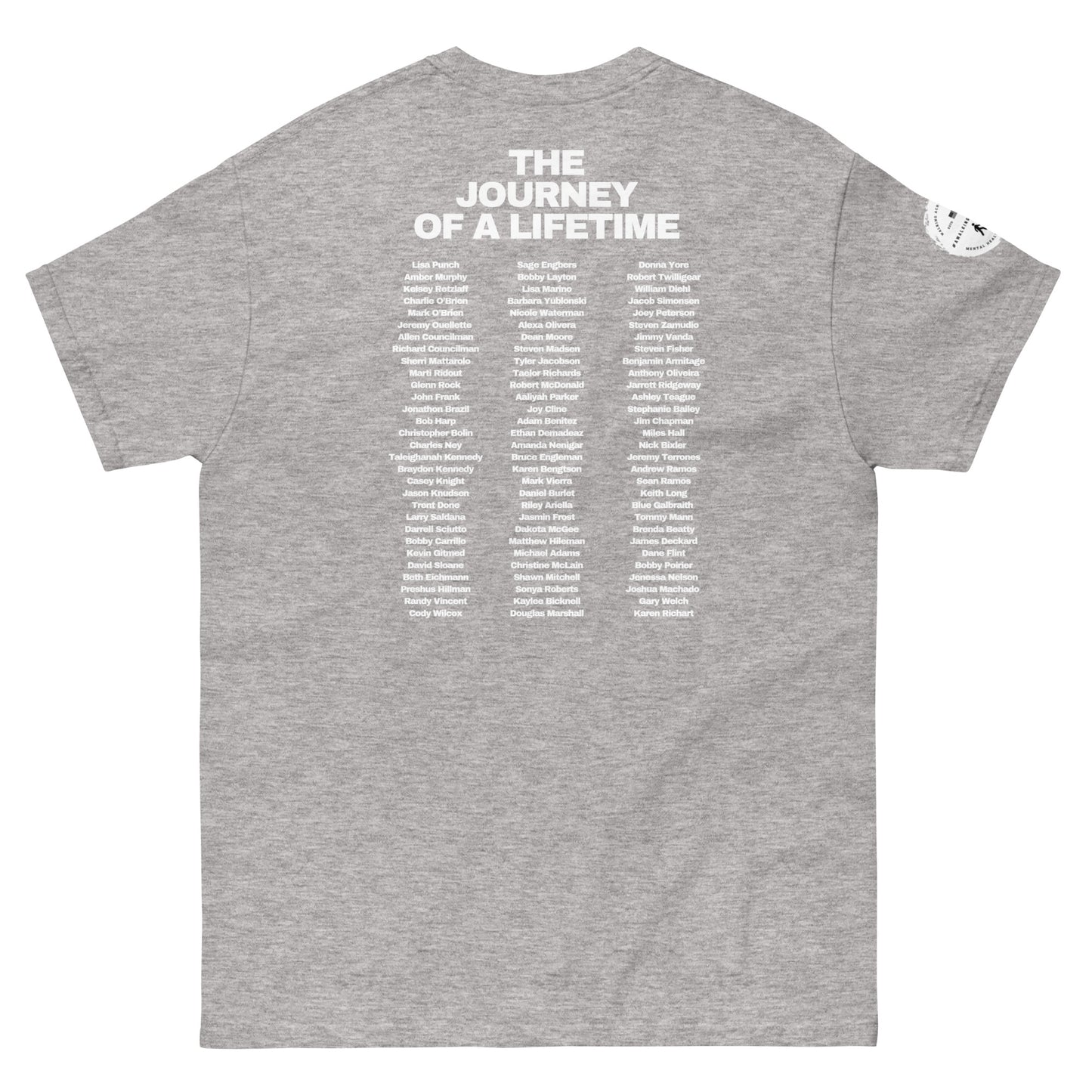 A Walking Testimony Remembrance Tee 11th Edition Dark Colors