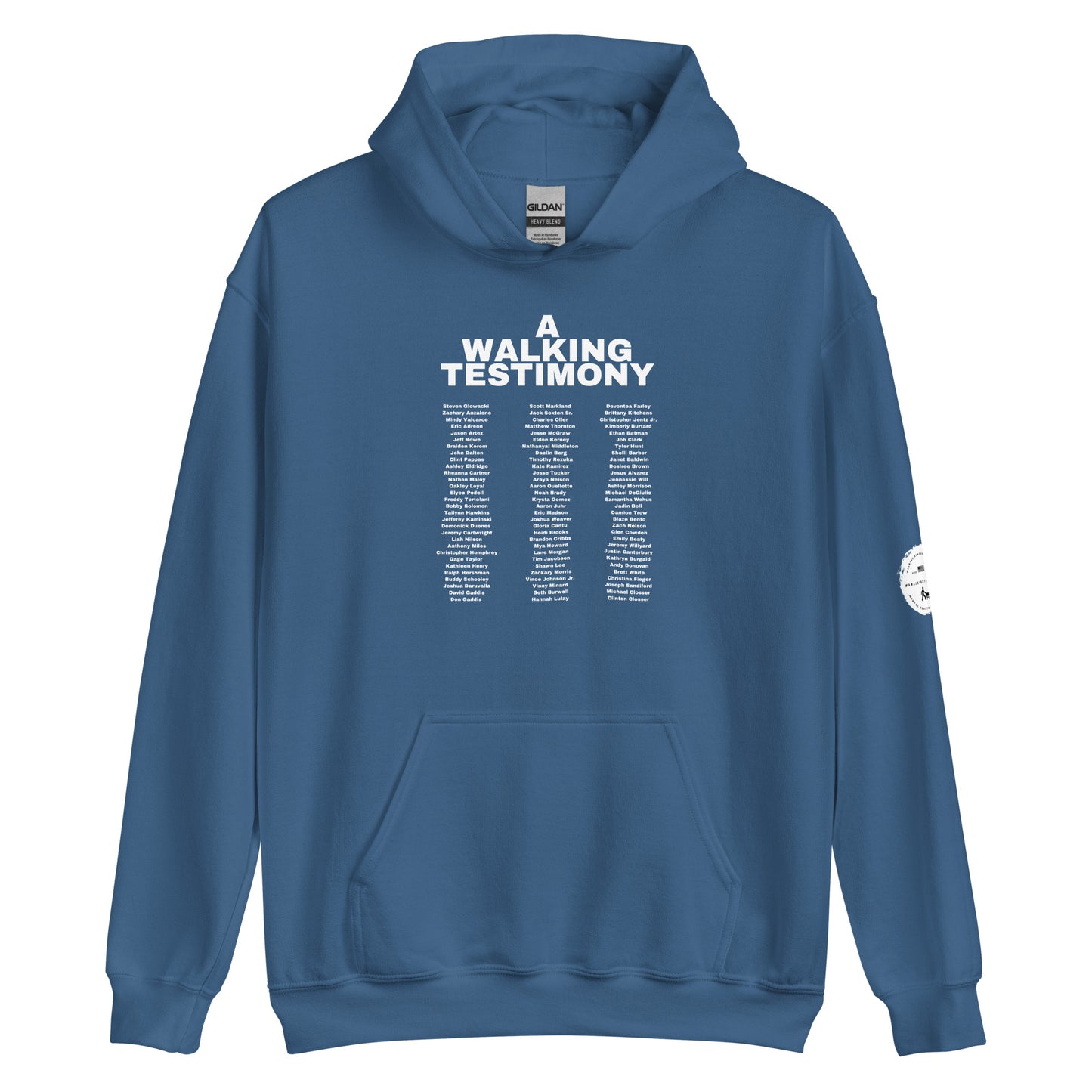 A Walking Testimony Remembrance Hoodie 3rd Edition