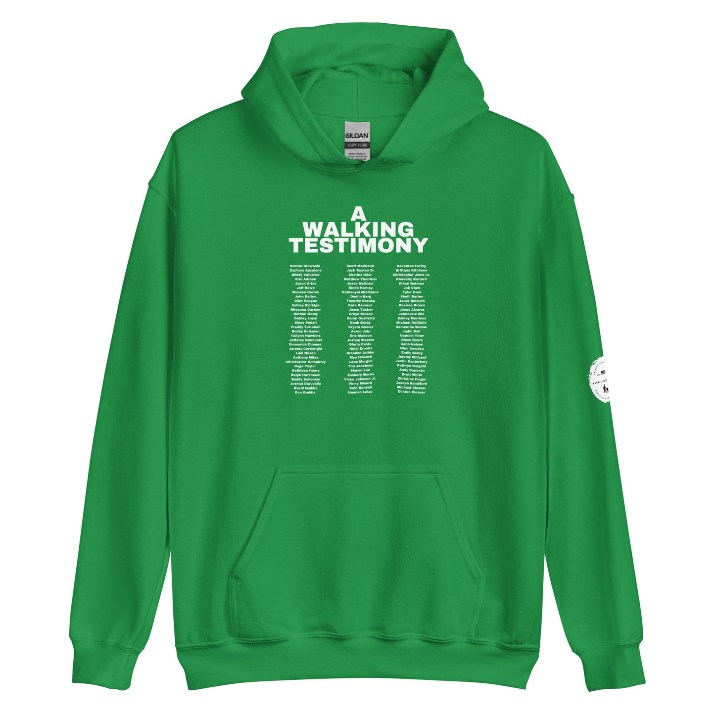 A Walking Testimony Remembrance Hoodie 3rd Edition