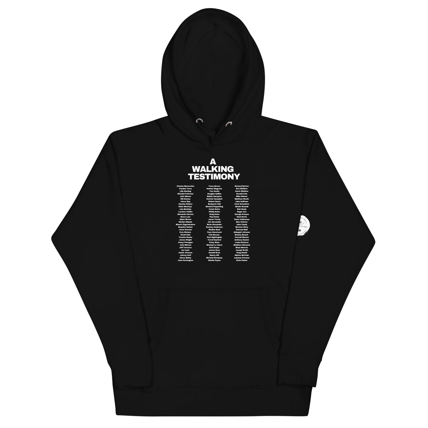 A Walking Testimony Remembrance Hoodie 7th Edition