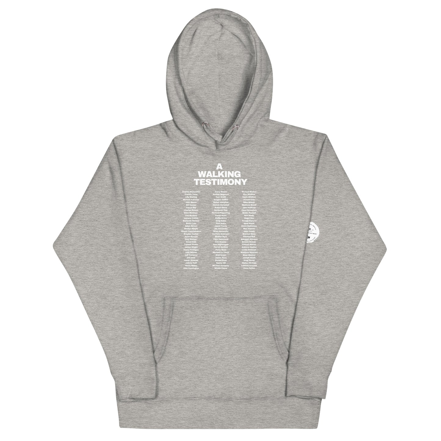A Walking Testimony Remembrance Hoodie 7th Edition