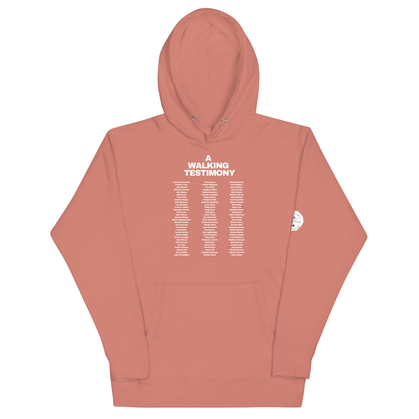 A Walking Testimony Remembrance Hoodie 7th Edition
