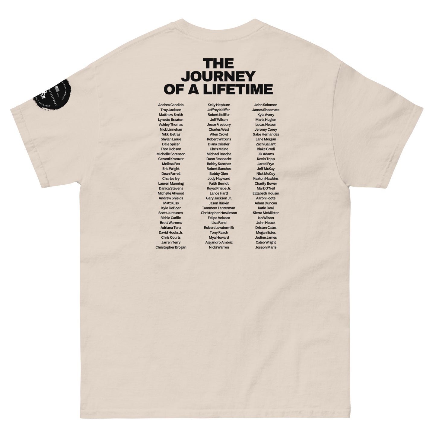 Official A Walking Testimony shirt Edition 4 (light colors)