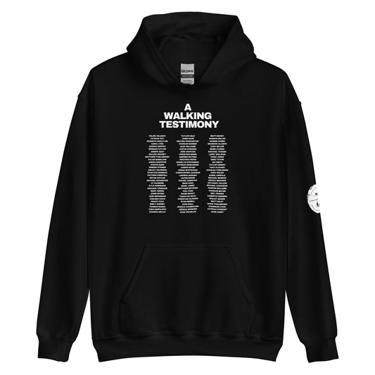 Official A Walking Testimony Hoodie 1st Edition