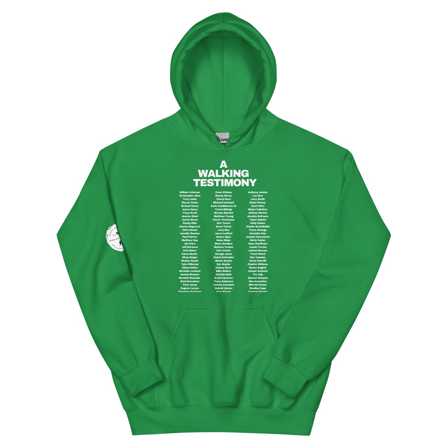 Official A Walking Testimony Hoodie 8th Edition