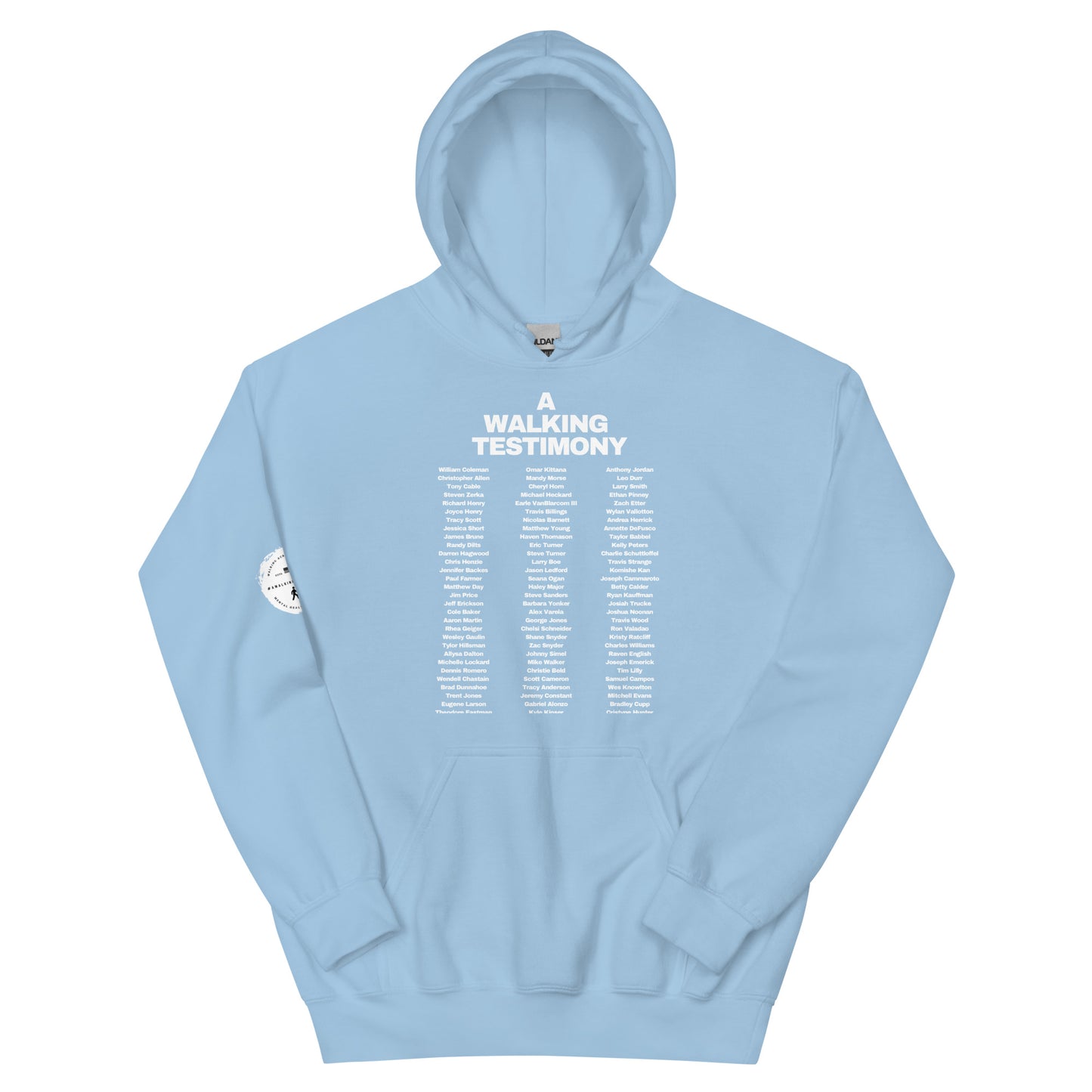 Official A Walking Testimony Hoodie 8th Edition