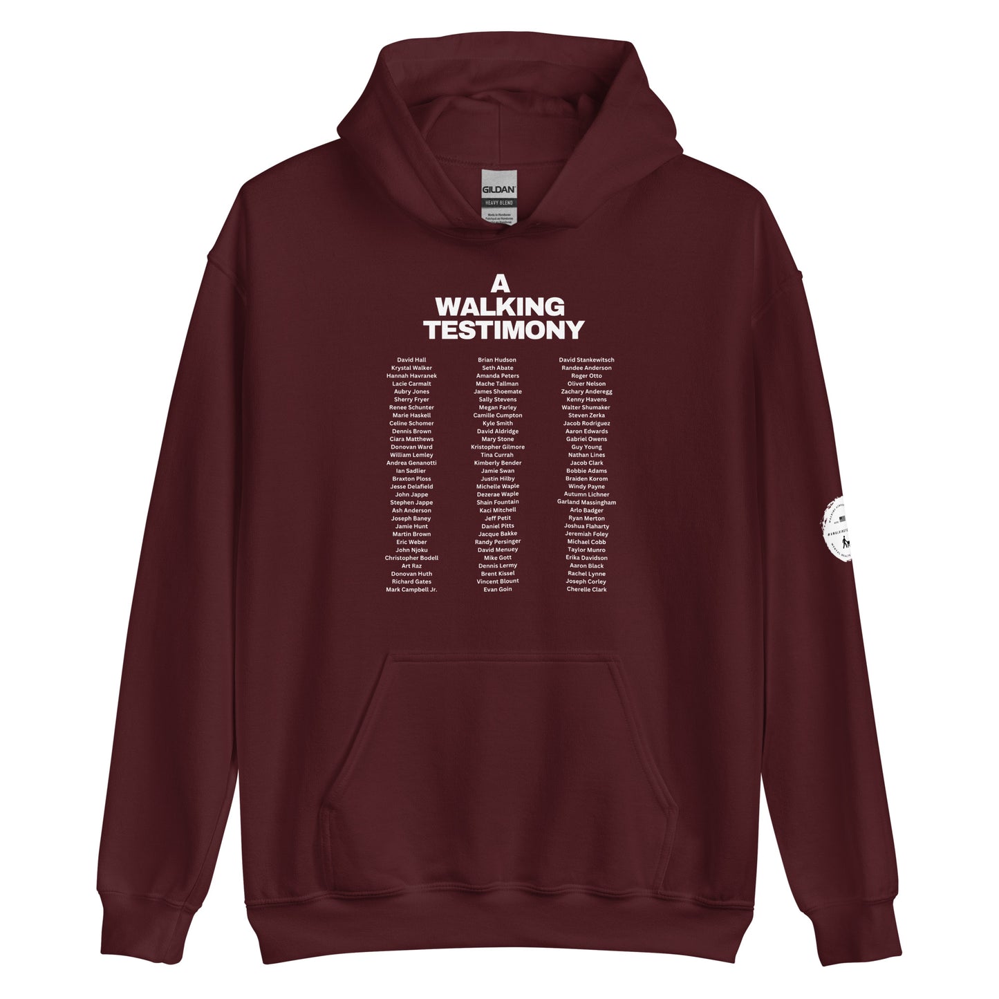 Official Walking Testimony Hoodie 6th Edition