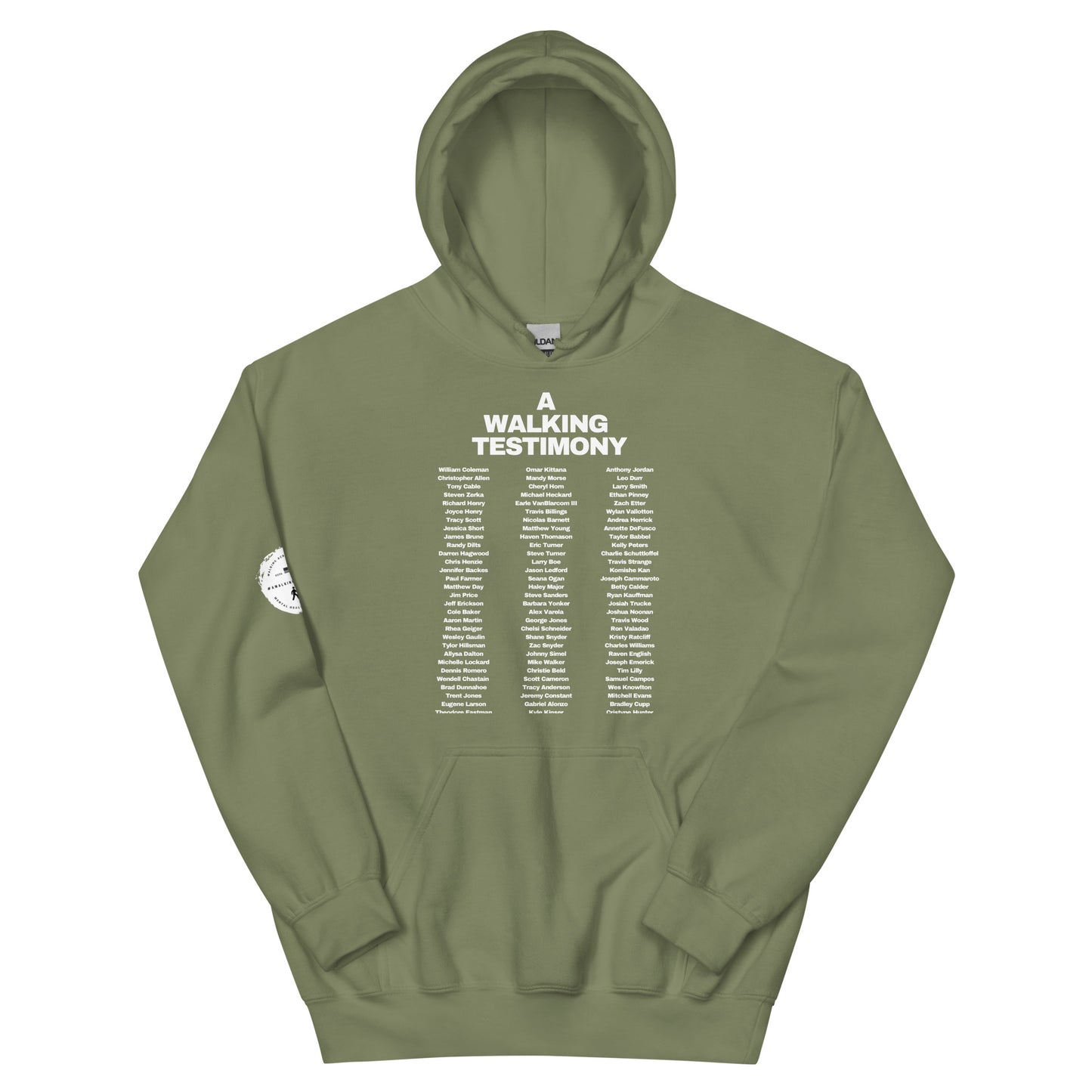 Official A Walking Testimony Hoodie 8th Edition