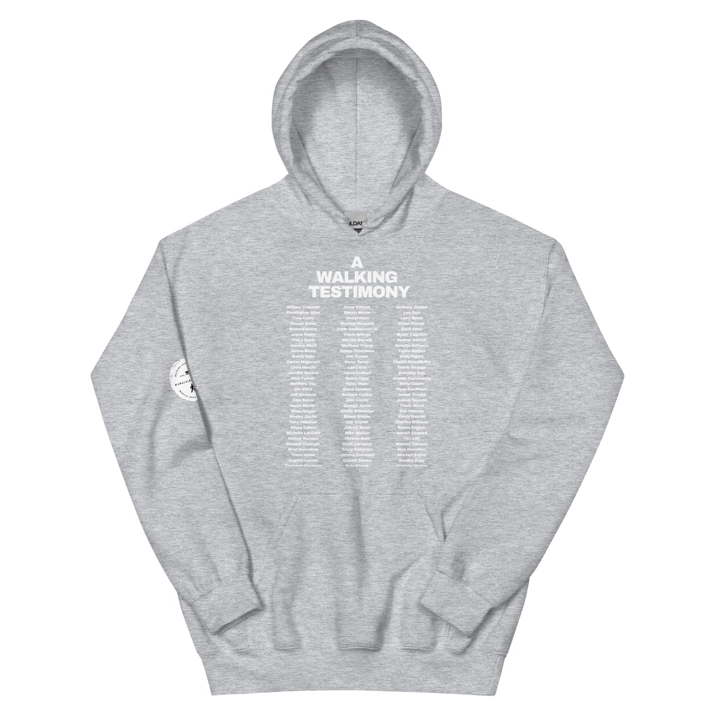 Official A Walking Testimony Hoodie 8th Edition