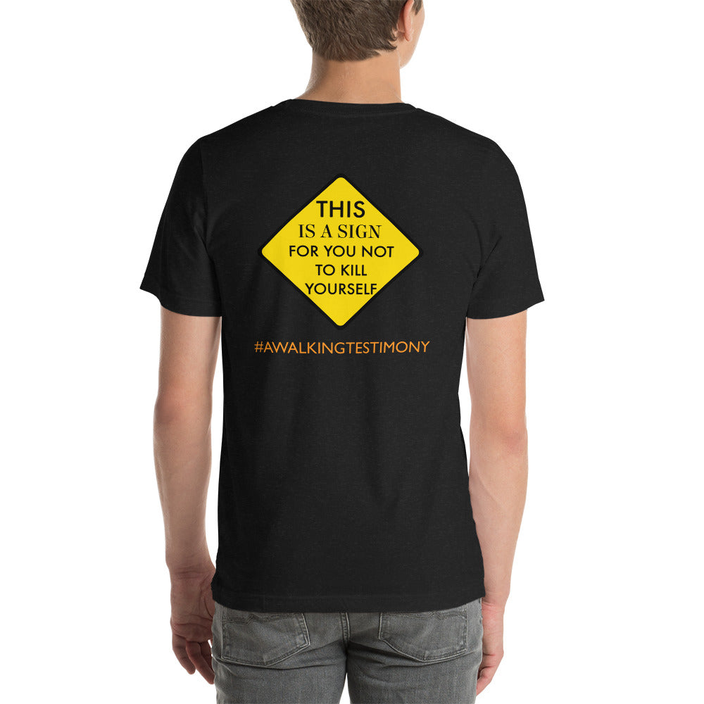 A Walking Testimony Logo/Sign t-shirt